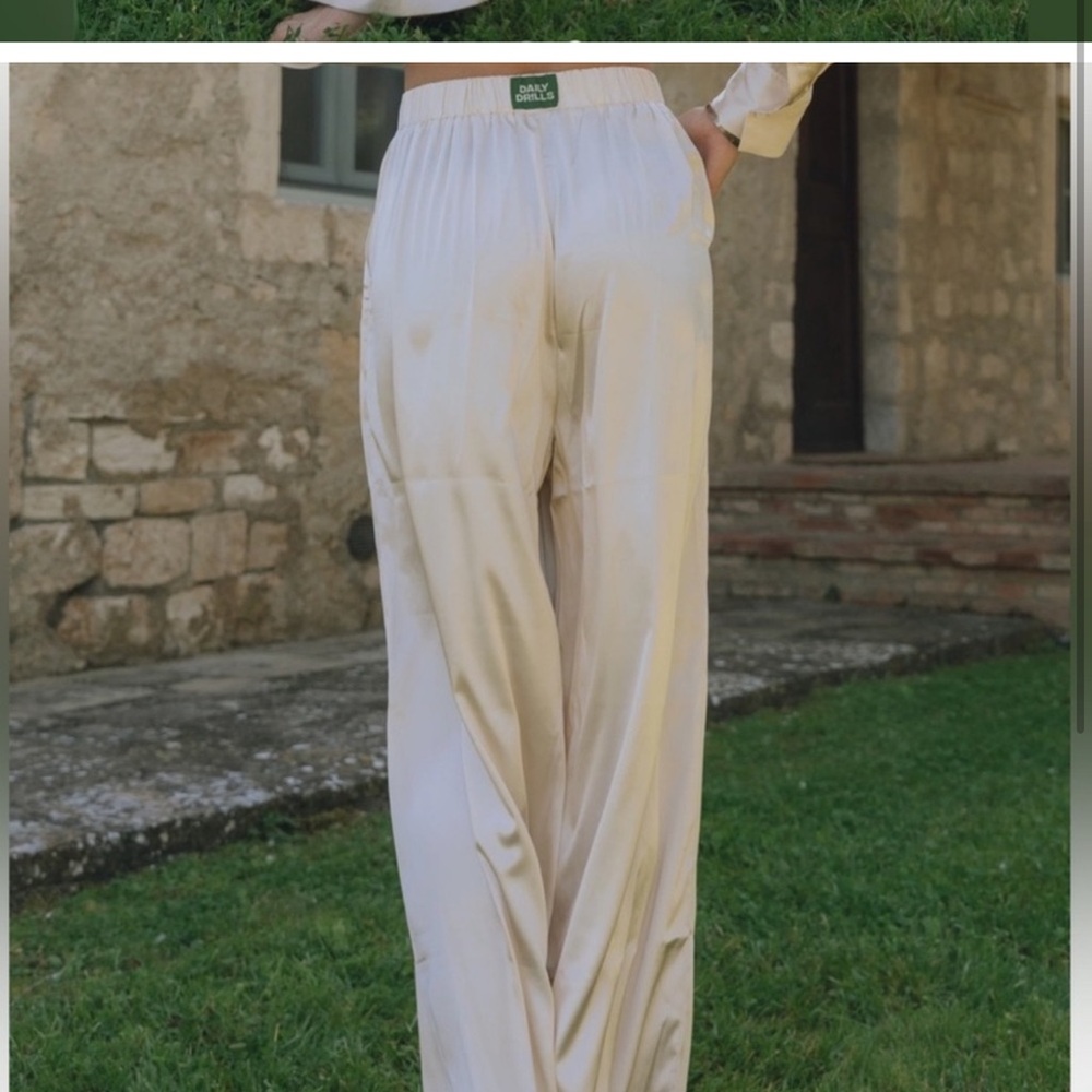 Daily drills silky resort pants